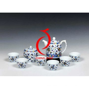 Chinese Hand Paited Exquisite Design Porcelain Japanese Tea Set for Hot Sale